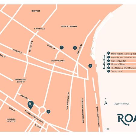 Roami At Motorworks Aparthotel New Orleans Exterior photo